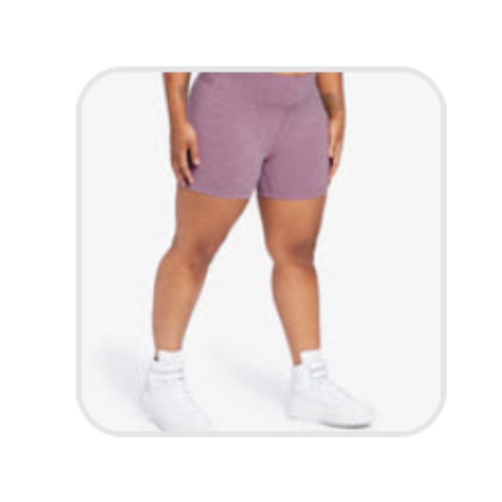Stori Perseverance Fitted 4” Short - Heather Amethyst size 12